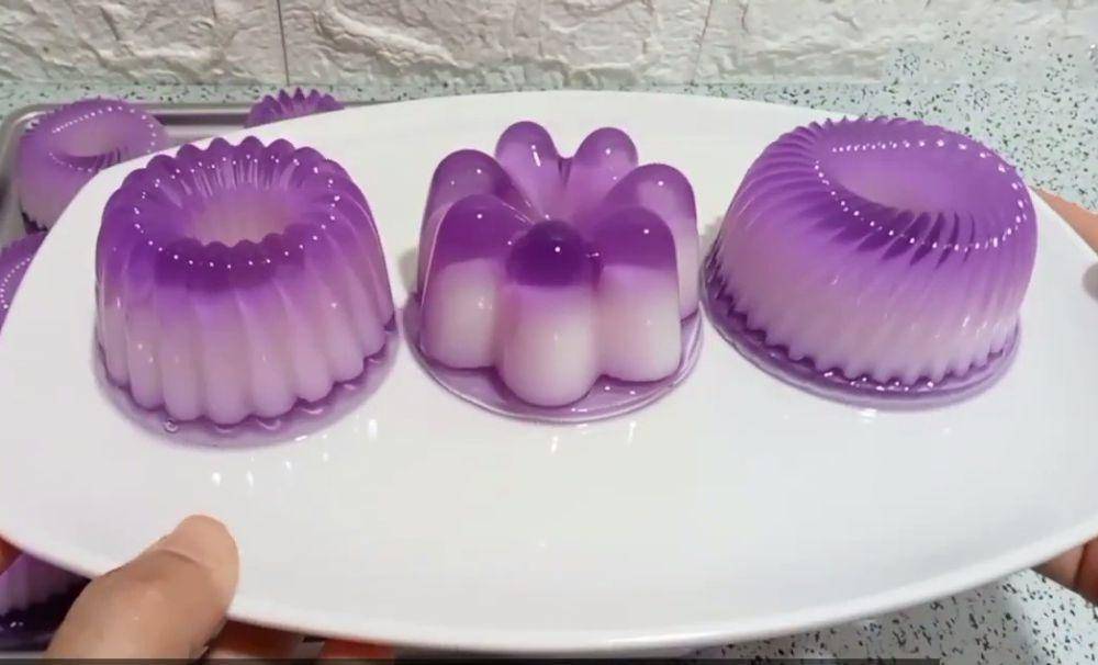 ilustrasi puding anggur leci mini (YouTube.com/Dapur Mama Yarni)