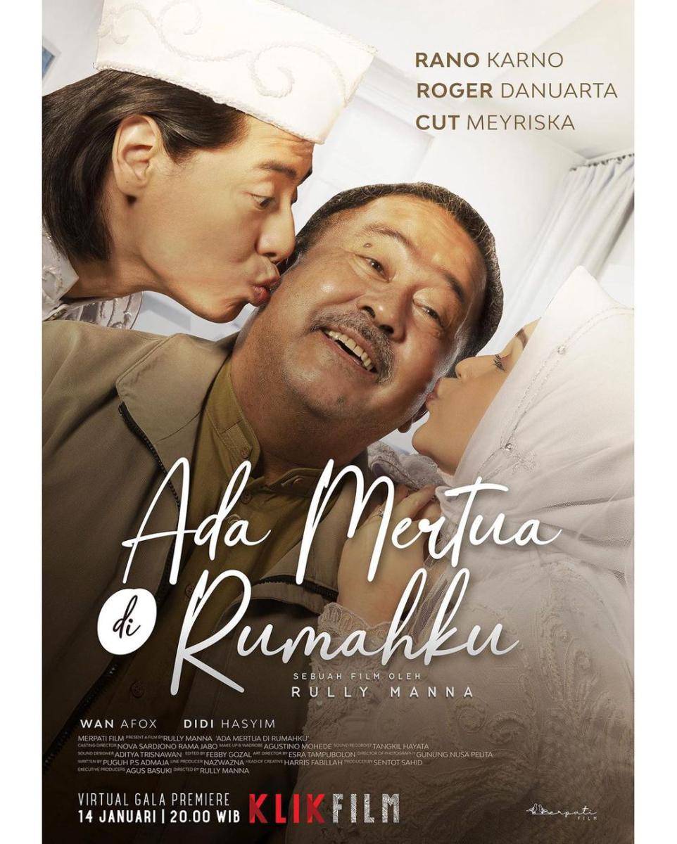 potret official poster film Ada Mertua di Rumahku yang ikut dibintangi oleh Rano Karno. (instagram.com/ranokarno)