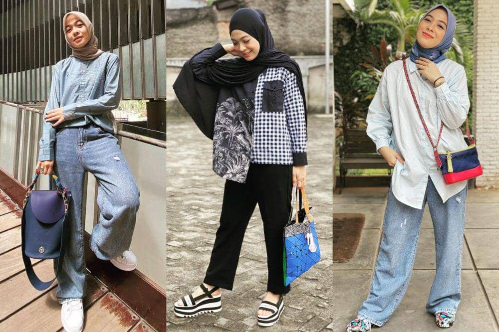 8 Ide Mix and Match Kemeja buat Ngantor ala Dian Ayu Lestari, Modis!
