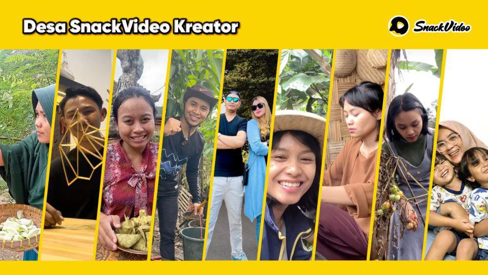 Para kreator di program Desa SnackVideo (Dok.SnackVideo)