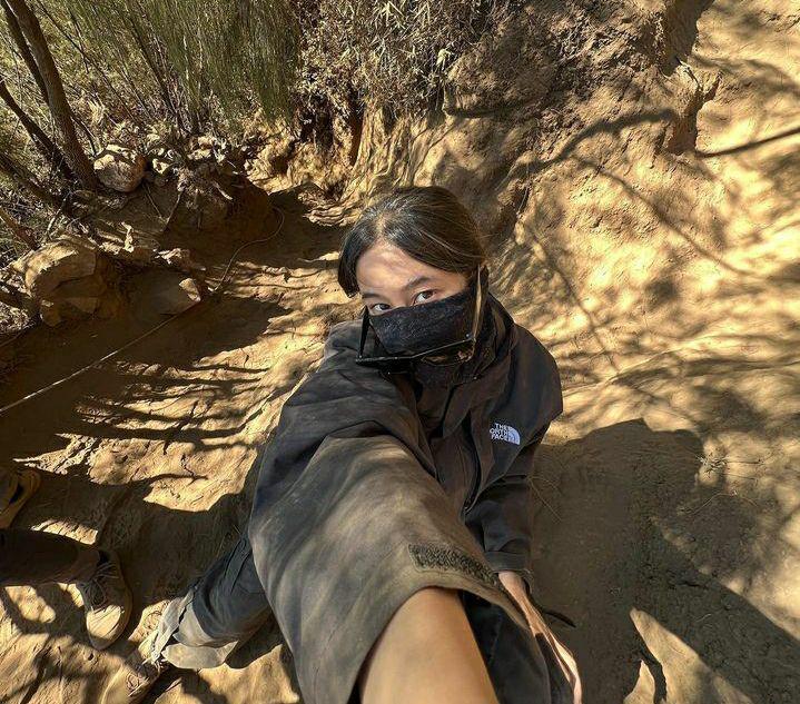 potret Keisya Levronka mendaki Gunung Buthak (instagram.com/keisyalevronka)