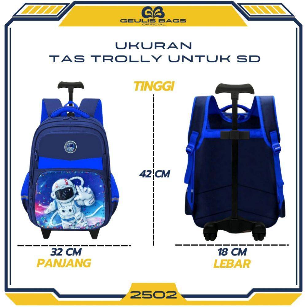 Ilustrasi tas sekolah astronot (Shopee/Geulis Bags Official)