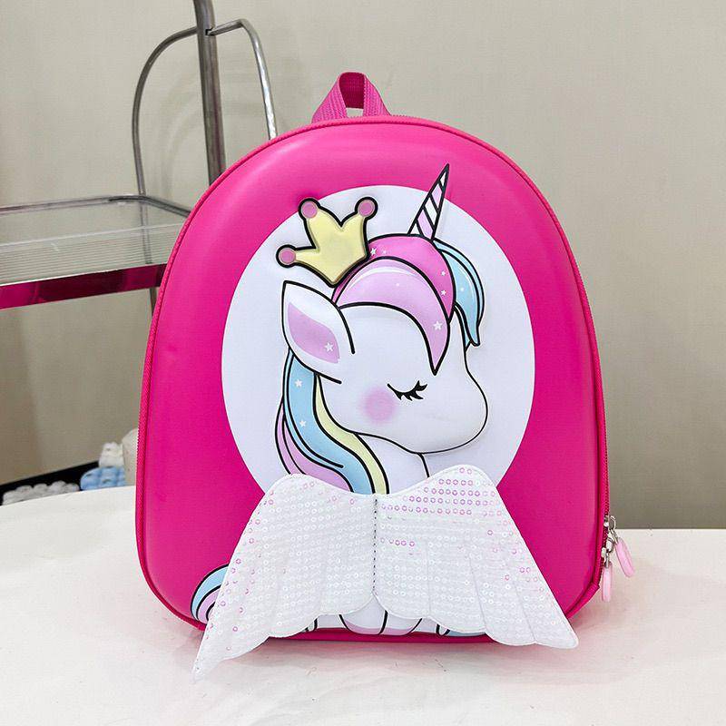 Ilustrasi tas sekolah unicorn (Shopee/kenkenjosephtjen)