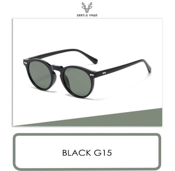 Gentle Fawn Kacamata Hitam Sunglasses Polarized Bentuk Oval (tokopedia.com/Cahaya_a)