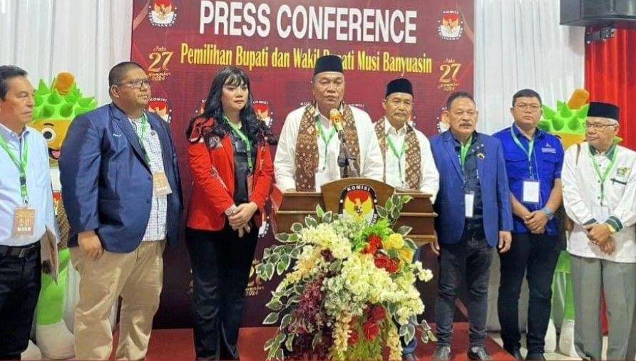 (Calon Bupati dan wakil Bupati Muba, Toha-Rohman) IDN Times/istimewa
