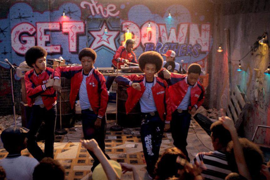 cuplikan adegan dalam serial Netflix The Get Down (dok. Sony Pictures Television/The Get Down)