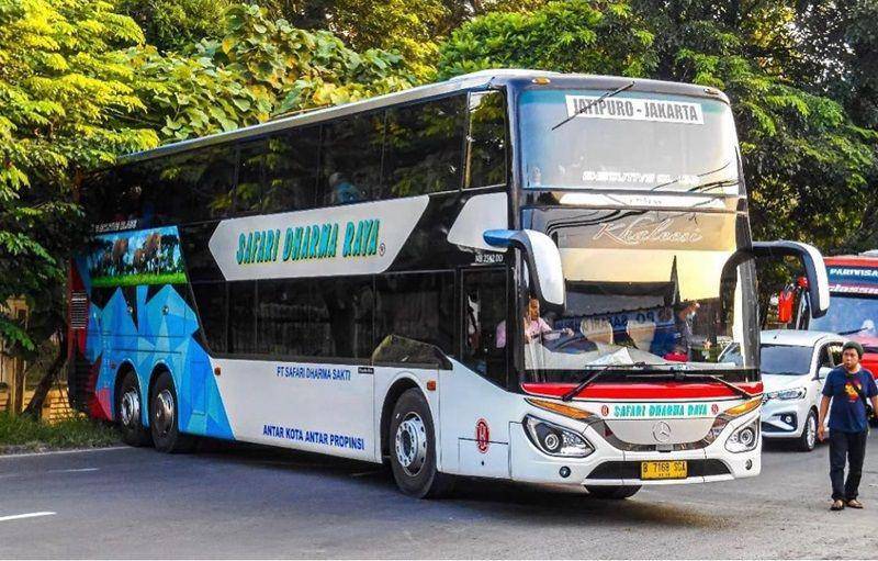 potret sleeper bus PO Safari Dharma Raya (instagram.com/safaridharmasakti)
