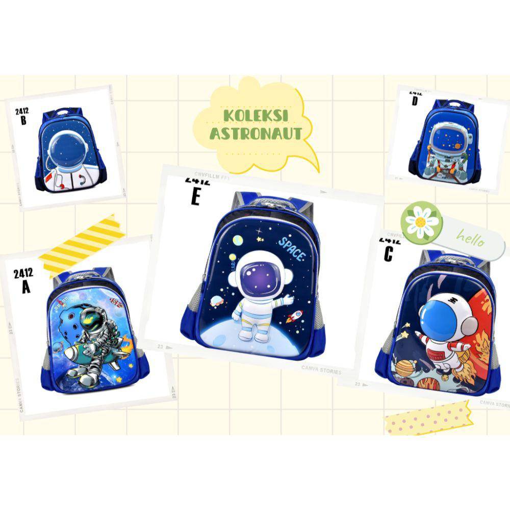 Ilustrasi tas sekolah astronot (Shopee/meilashop91)