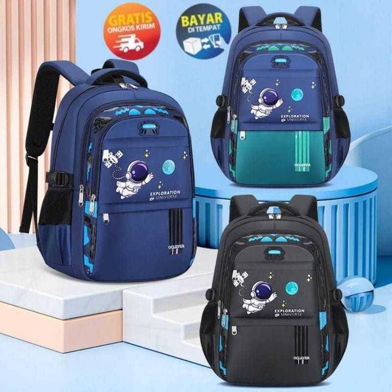 Ilustrasi tas sekolah astronot (Shopee/Mikadoshop)