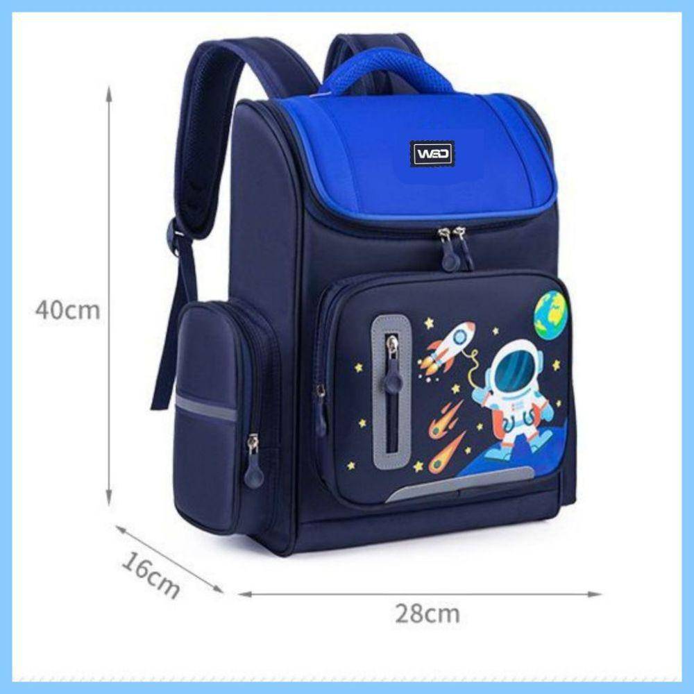 Ilustrasi tas sekolah astronot (Shopee/WSD SCHOOLBAG)
