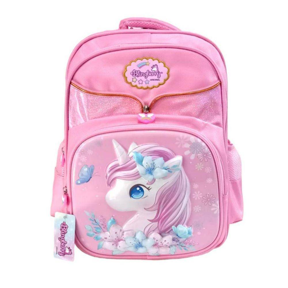 Ilustrasi tas sekolah unicorn (Shopee/Queen Unicorn)