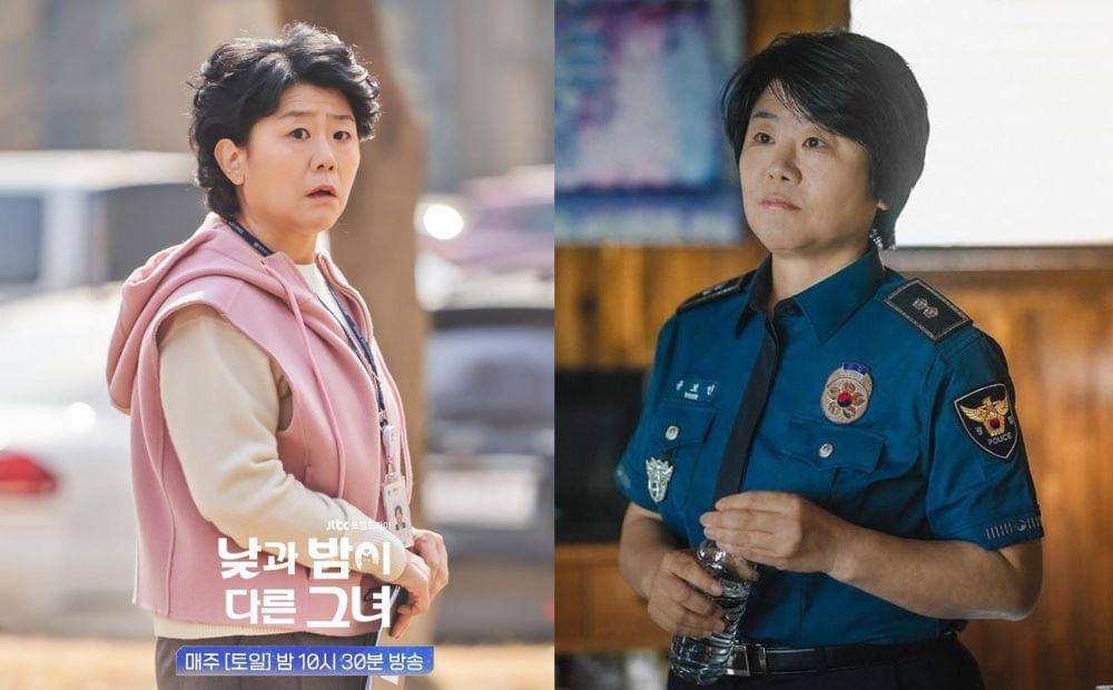 Lee Jung Eun di drama Miss Night and Day dan The Frog (instagram.com/jtbcdrama | instagram.com/netflixkr)