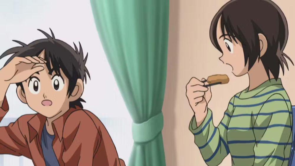 Kou Kitamura dan Aoba Tsukishima karakter Cross Game (dok. SynergySP/Cross Game)
