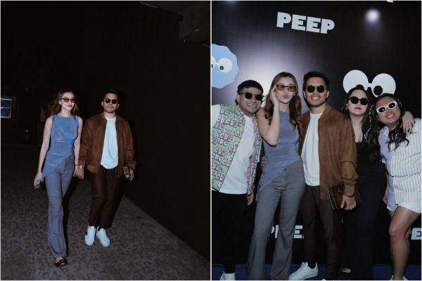 potret Aaliyah Massaid dan Thariq Halilintar di launching Peep Eyewear(instagram.com/aaliyah.massaid)