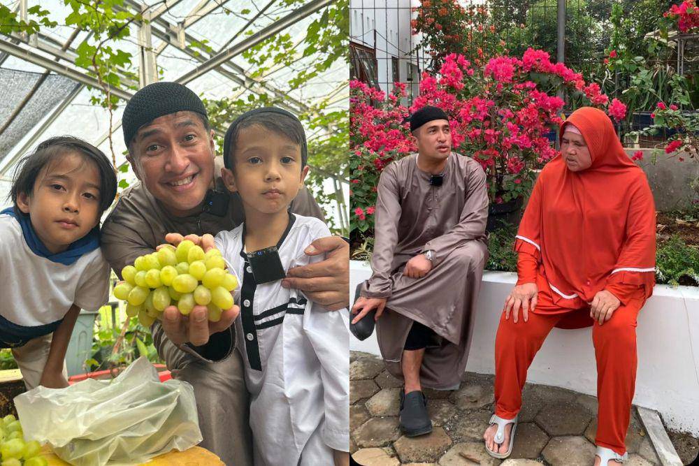 Irfan Hakim berkunjung ke rumah Mamah Dedeh (instagram.com/irfanhakim75)