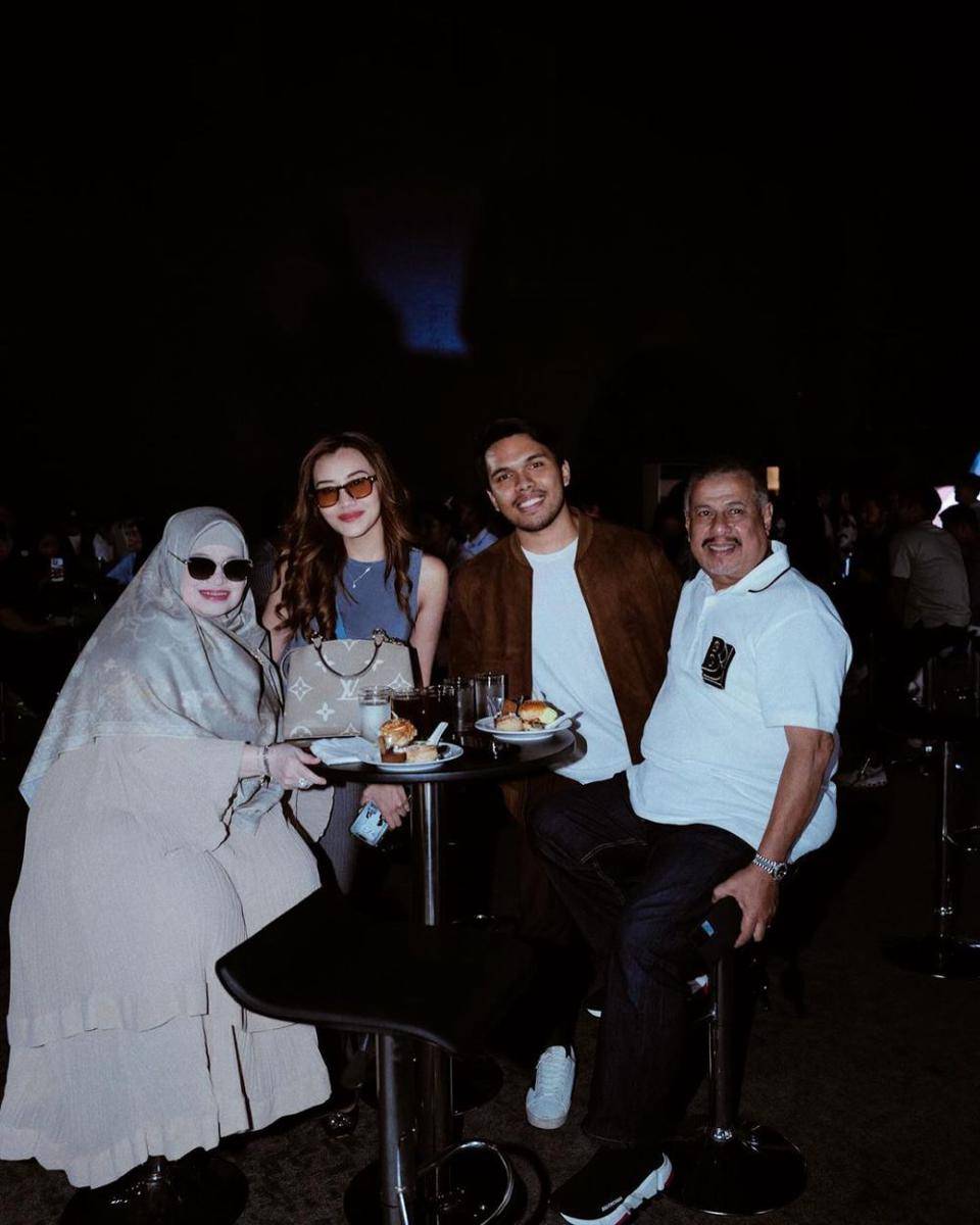 potret Aaliyah Massaid dan Thariq Halilintar di launching Peep Eyewear(instagram.com/aaliyah.massaid)