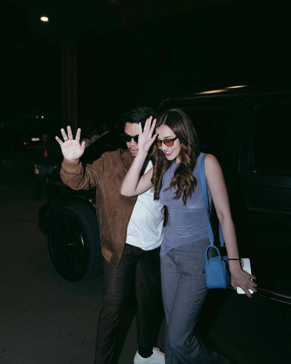 potret Aaliyah Massaid dan Thariq Halilintar di launching Peep Eyewear(instagram.com/aaliyah.massaid)