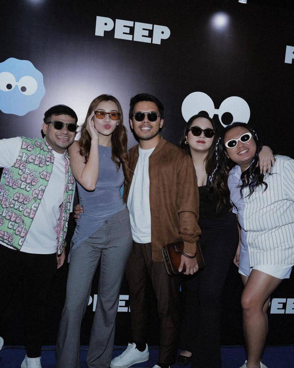 potret Aaliyah Massaid dan Thariq Halilintar di launching Peep Eyewear(instagram.com/aaliyah.massaid)