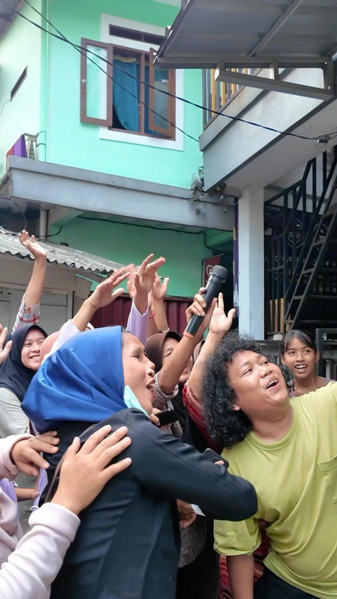 Marshel Widianto saat blusukan (instagram.com/marshel_widianto)