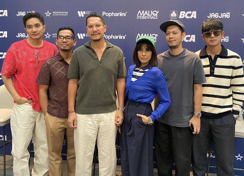 potret Maliq & D’Essentials dalam press conference di kawasan Jakarta Selatan, Kamis (29/8/2024) (dok. IDN Times/Rani Asnurida)