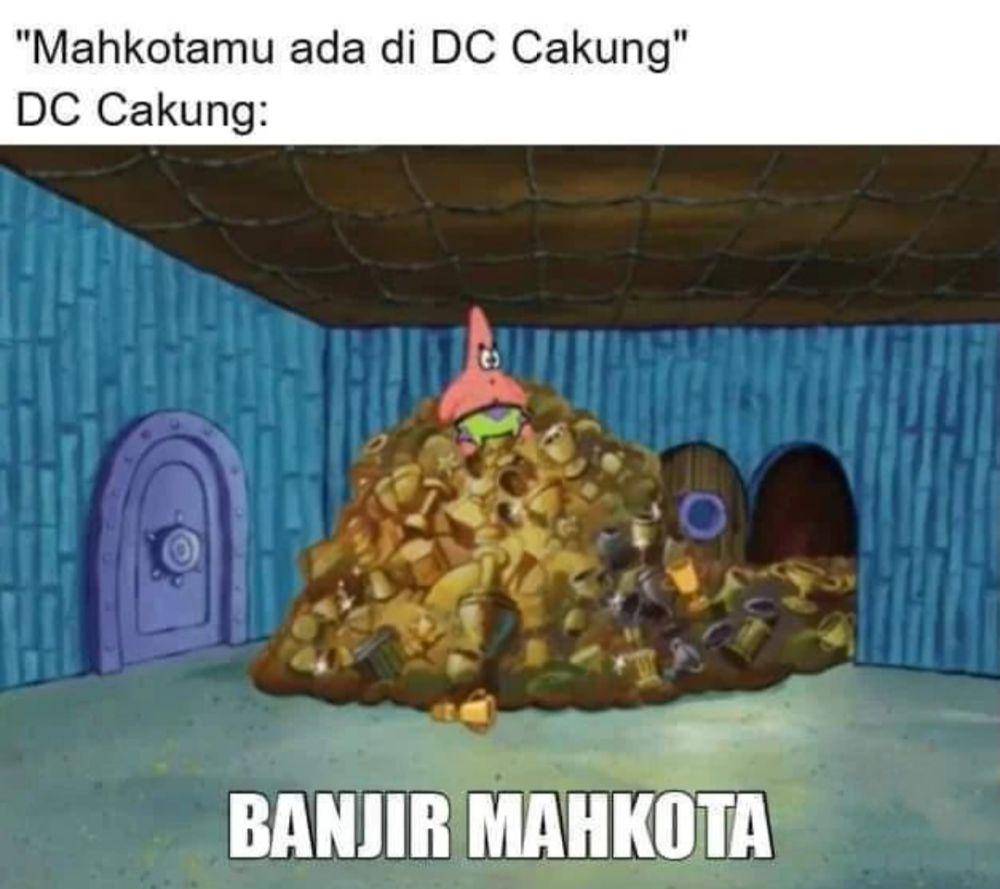 meme DC cakung (instagram.com/wkwkland_real)