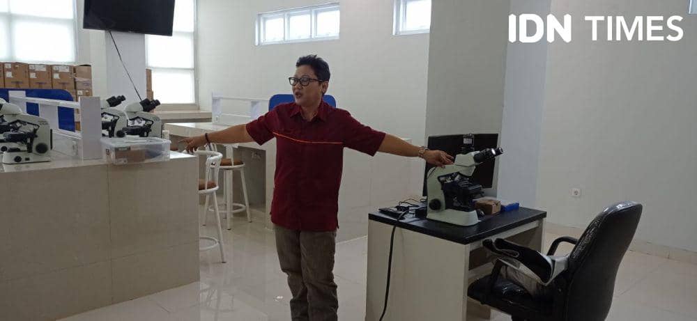 Gedung dan peralatan Fakultas Kedokteran UIGM Palembang (IDN Times/Rangga Erfizal)