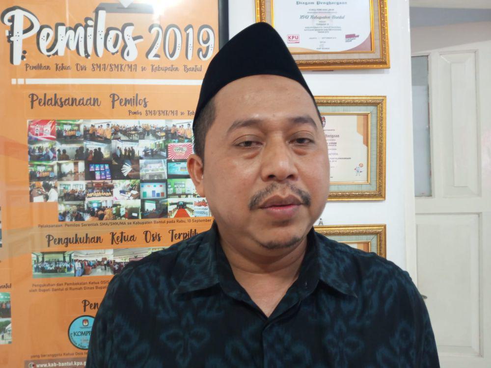 Ketua KPU Bantul Joko Santosa.(IDN Times/Daruwaskita)