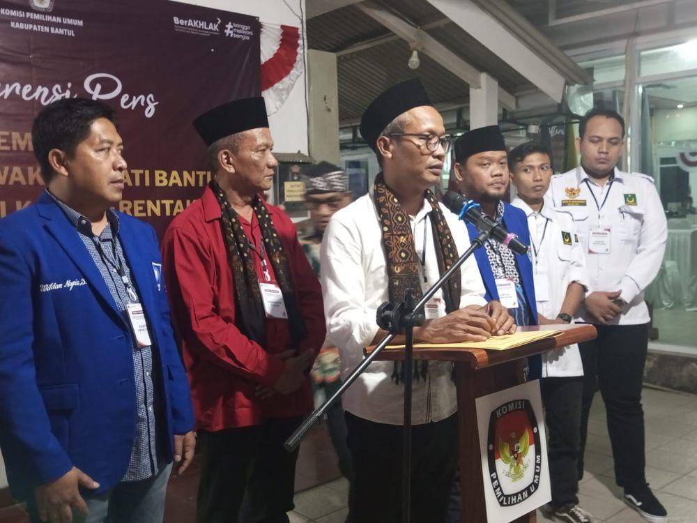Calon wakil bupati Bantul, Wahyudi Anggoro Hadi.(IDN Times/Daruwaskita)