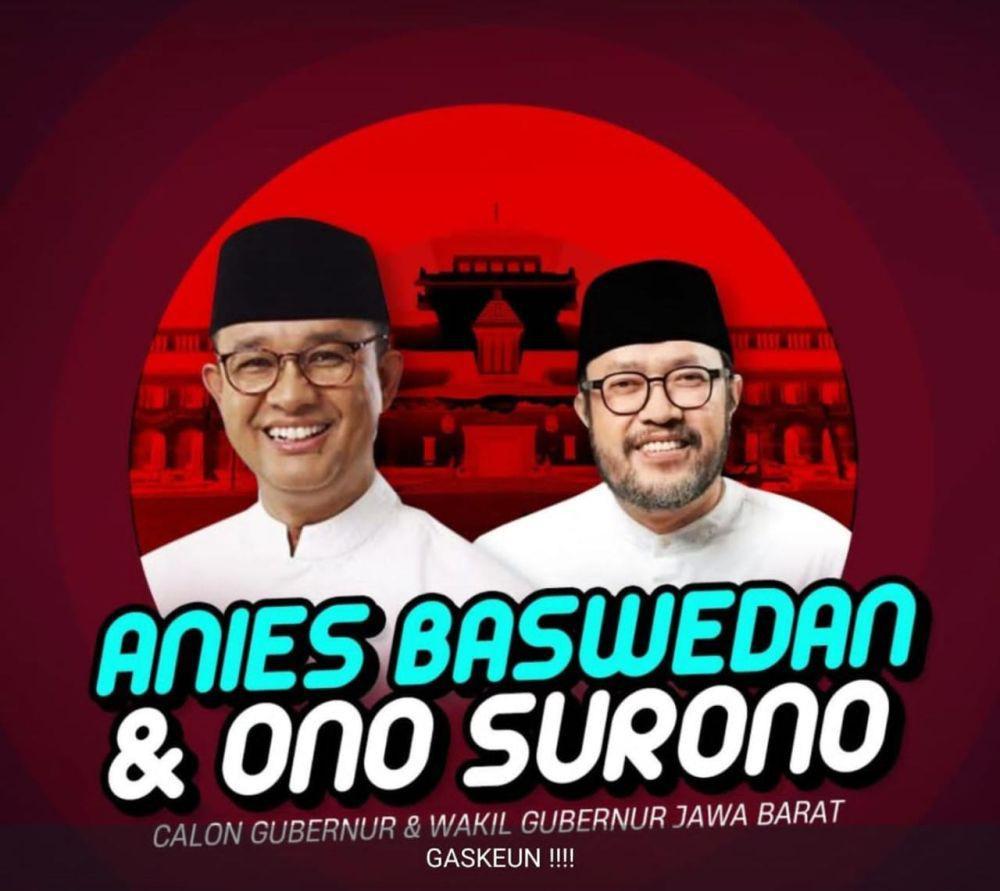 Anies Tak Jadi Maju di Pilgub Jabar, Ono Surono: Ada Upaya Penjegalan
