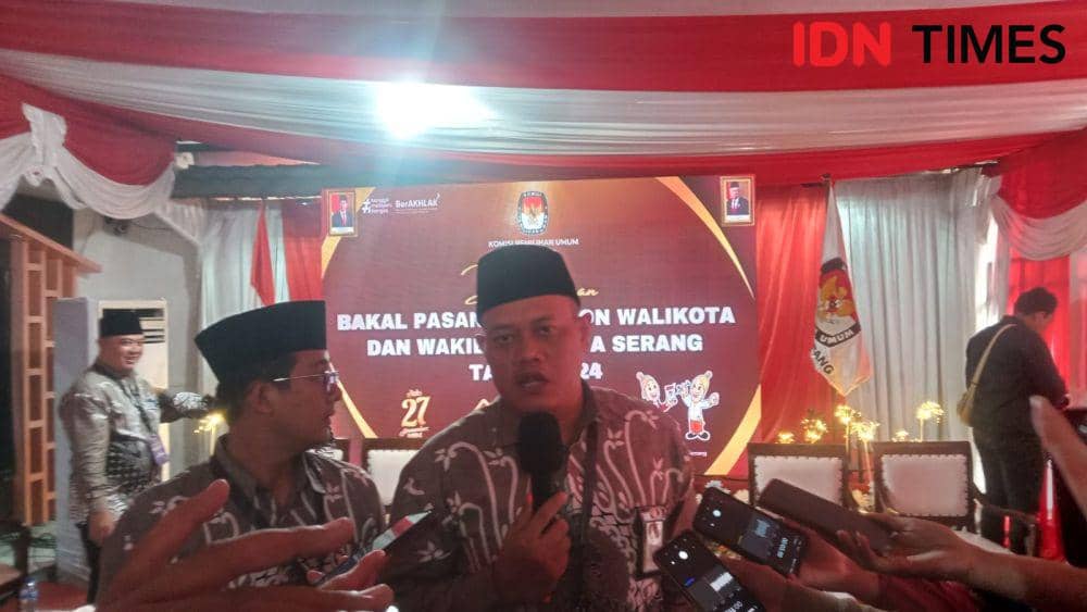 Ada 3 Paslon yang Mendaftar di Pilkada Kota Serang