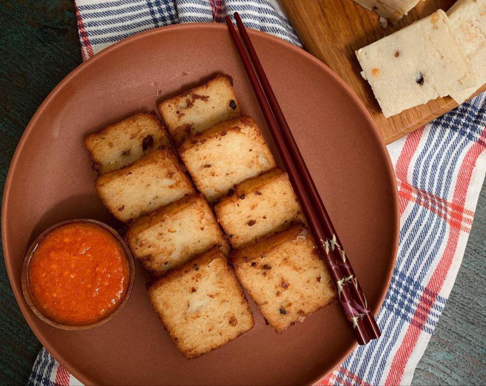 kue lobak goreng (instagram.com/dpr.mamaku)