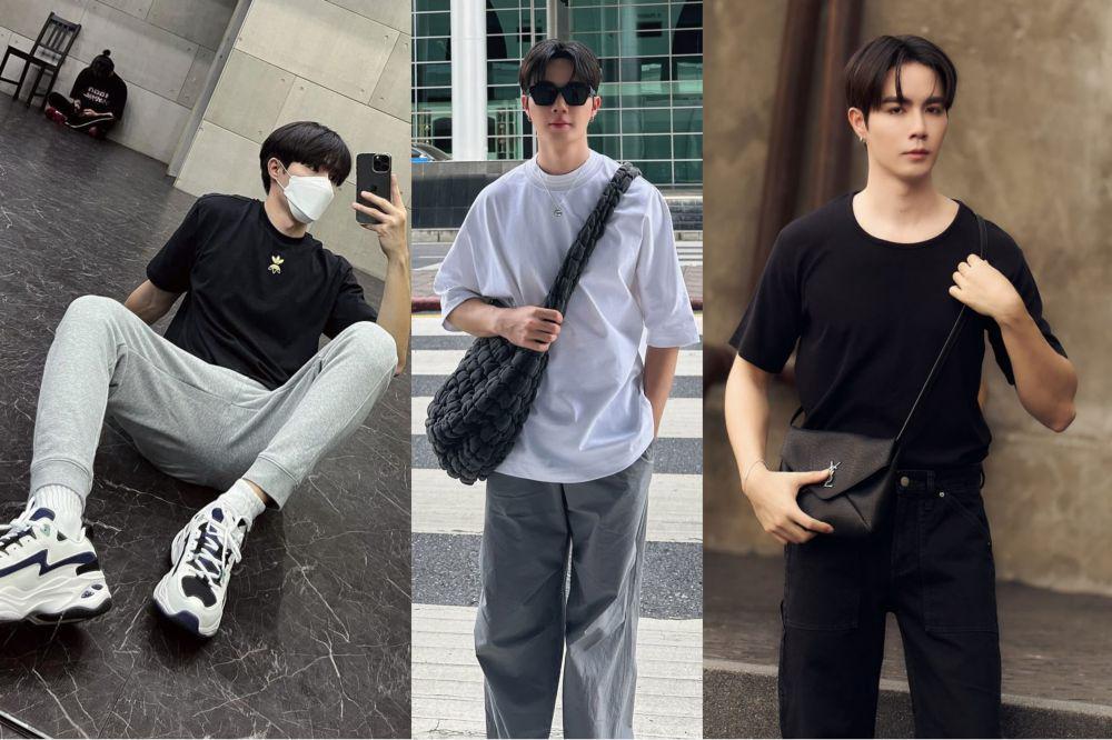9 Ide Outfit Kasual Serba Polos ala Zee Pruk, Simpel namun Stylish!