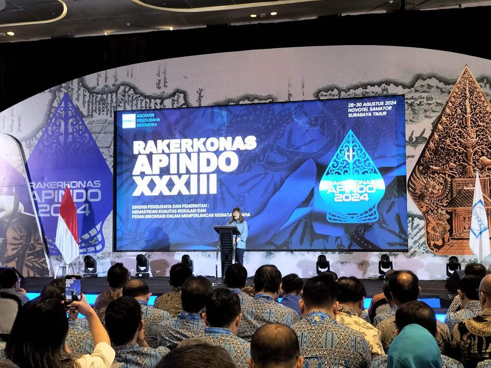 Rakerkonas ke-33 APINDO, Bahas Perizinan hingga Kebijakan Pajak