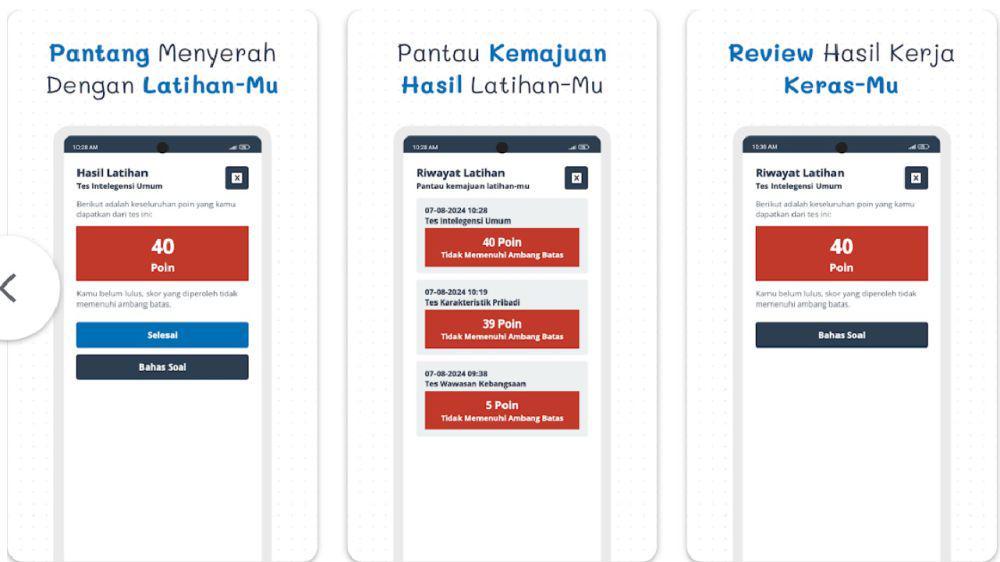 Simulasi Tes CPNS (CAT) Pro (dok. Herdi Herdianurdin/Simulasi Tes CPNS (CAT) Pro)