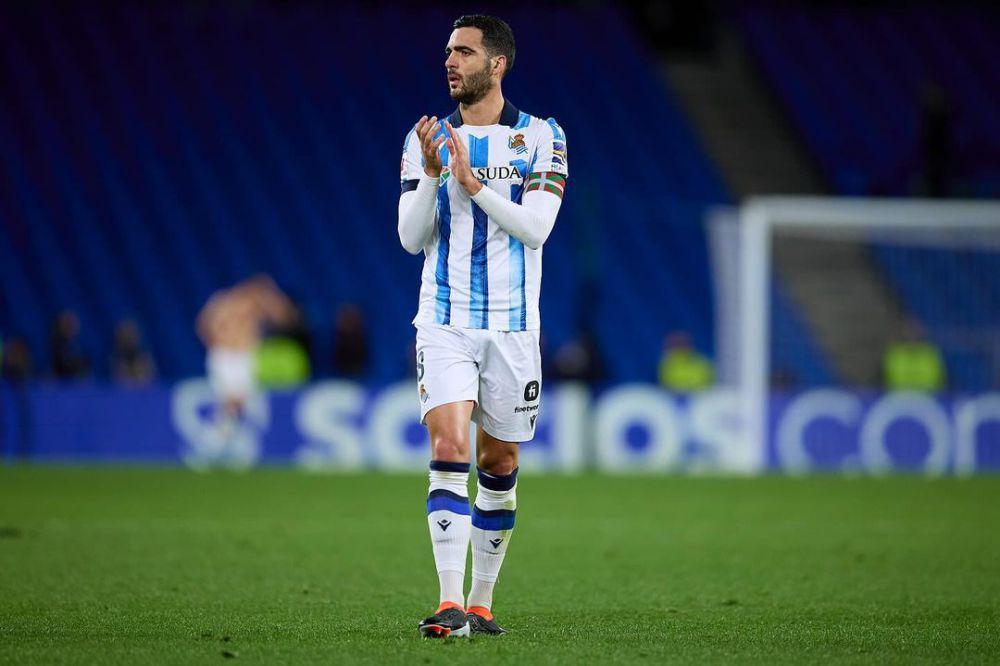 Mikel Merino menjadi pemain penting Real Sociedad selama 6 musim sejak 2018/2019. (instagram.com/mikelmerino)