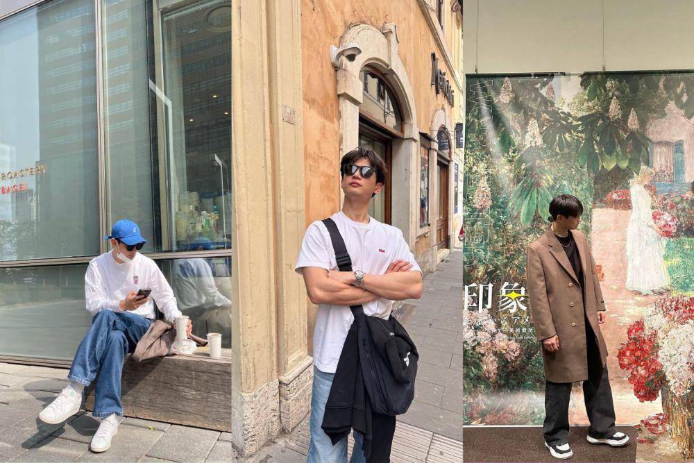 outfit day out ala Minho SHINee (instagram.com/choiminho_1209)