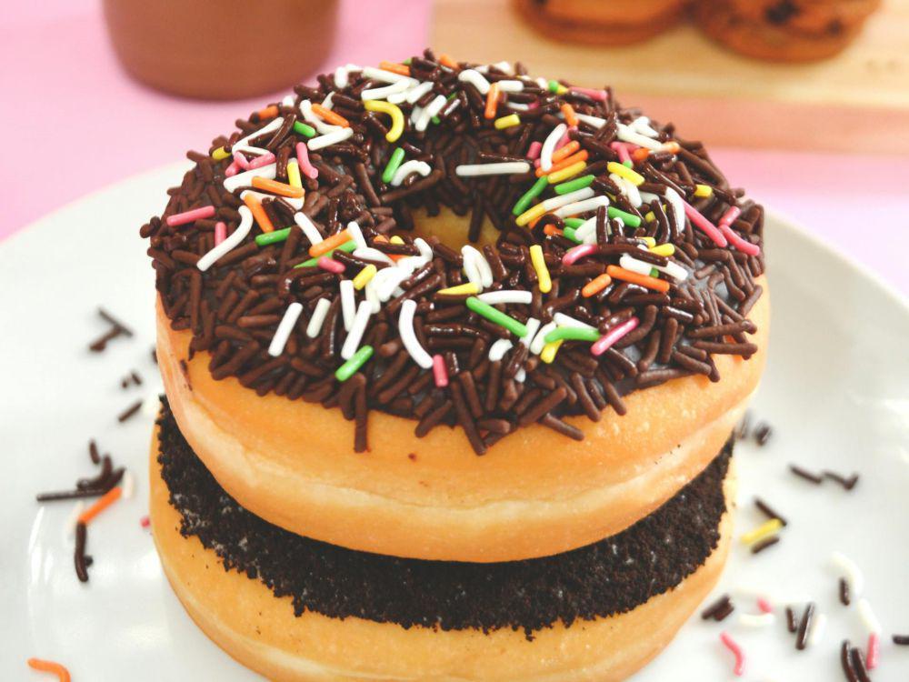 ilustrasi topping donat labu kuning (pexels.com/Erlian Zakia)