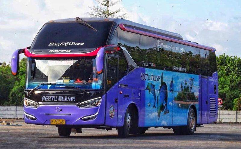 potret sleeper bus PO Restu Mulya (facebook.com/Bus and travel RESTU MULYA)