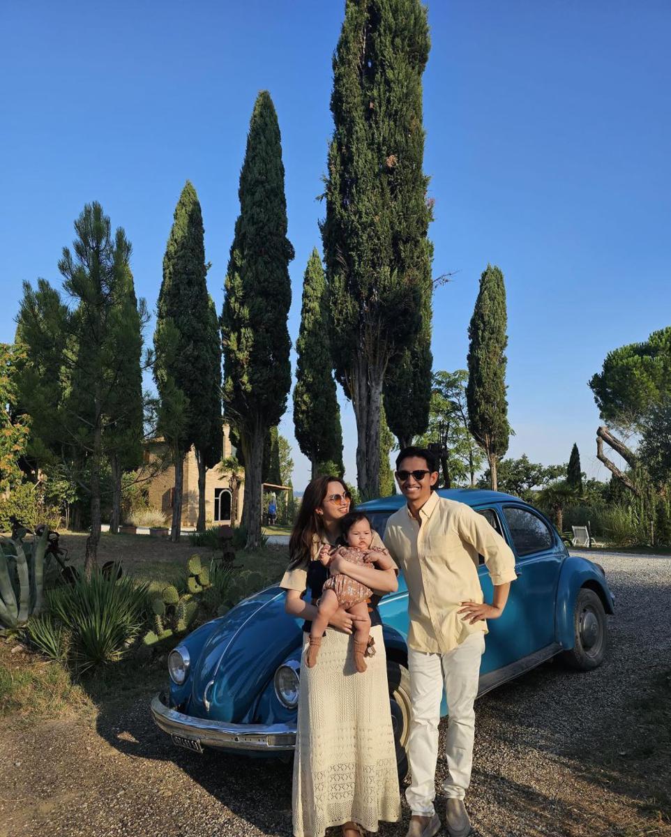 momen Sabrina Anggraini dan Belva Devara liburan di Italia (instagram.com/sabrinaanggraini)