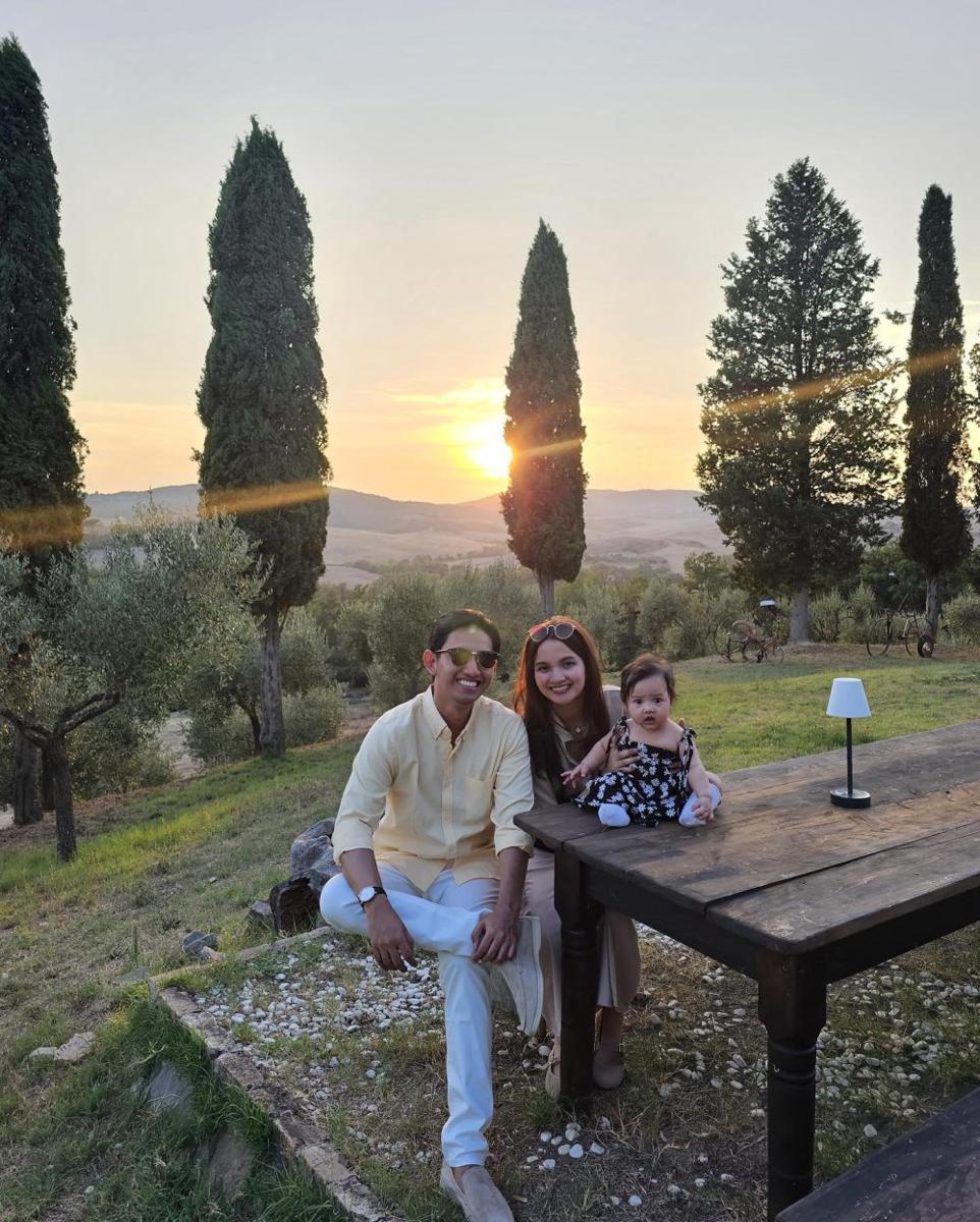 momen Sabrina Anggraini dan Belva Devara liburan di Italia (instagram.com/sabrinaanggraini)