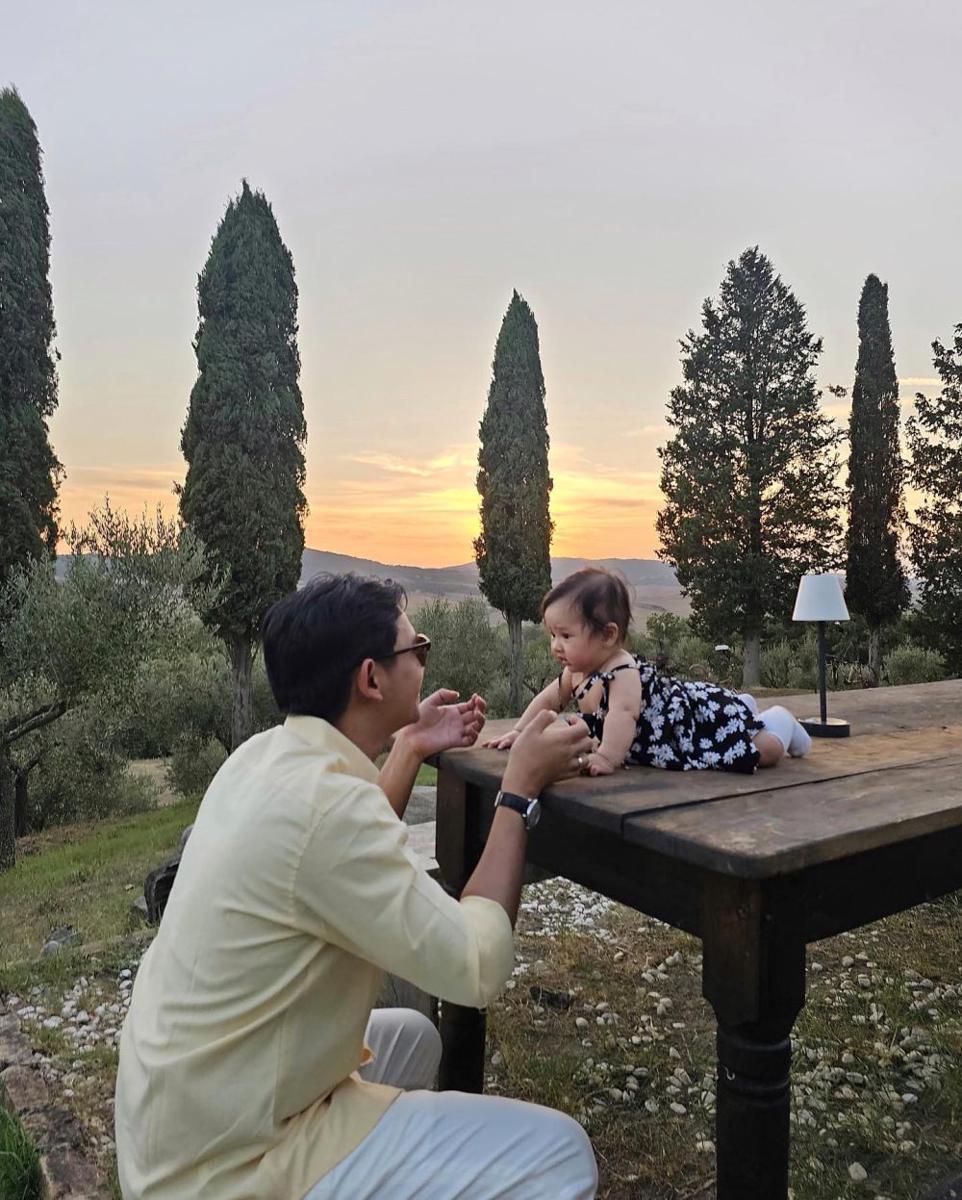 momen Sabrina Anggraini dan Belva Devara liburan di Italia (instagram.com/sabrinaanggraini)