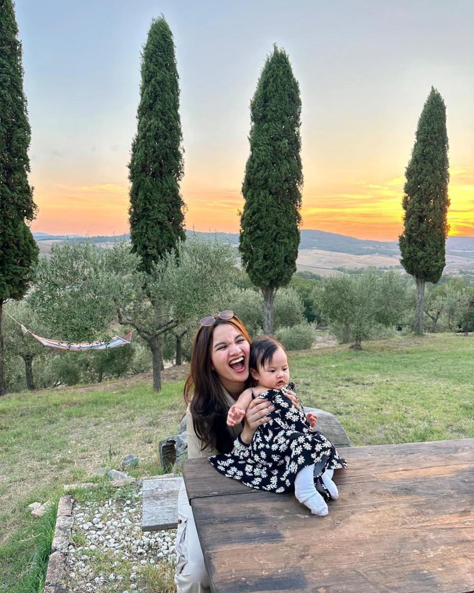 momen Sabrina Anggraini dan Belva Devara liburan di Italia (instagram.com/sabrinaanggraini)