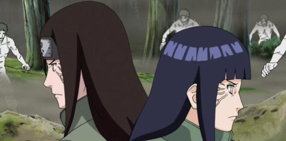 Neji Hyuuga dan Hinata Hyuuga karakter Naruto (dok. Pierrot/Naruto Shippuden)