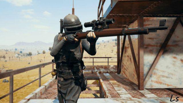 potret senjata sniper rifle (pubgmobile.com)