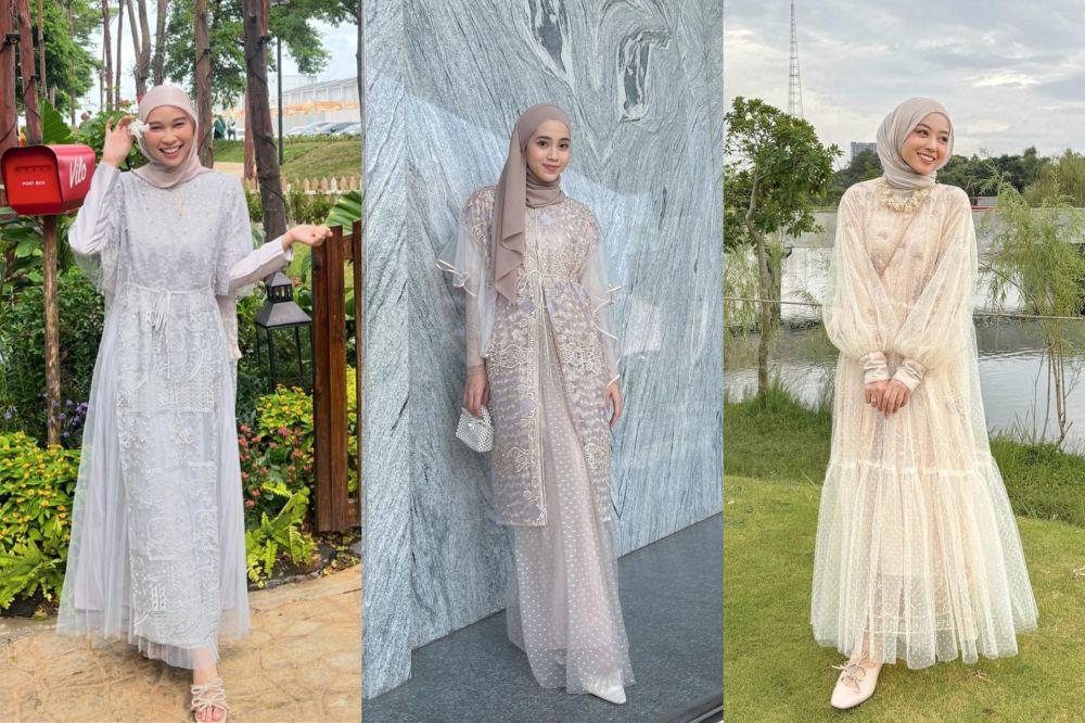 7 Inspirasi Outfit Wisuda Hijab dengan Tulle Dress, Kekinian!