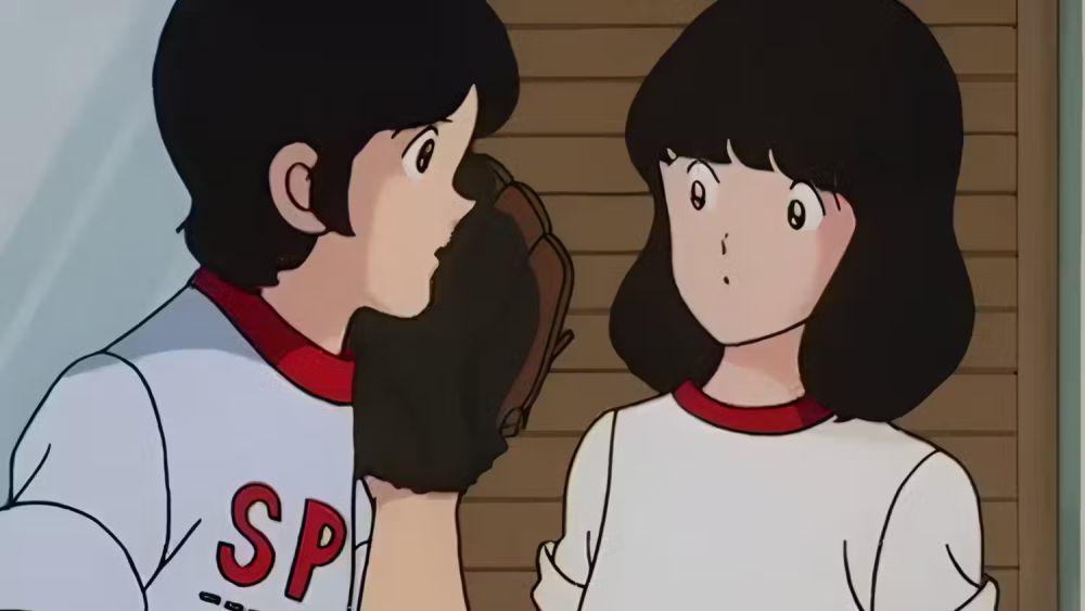 Tatsuya Uesugi dan Minami Asakura karakter Touch (dok. Group TAC/Touch)