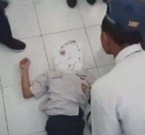 Viral Siswa SMP di Gowa Dipukuli Teman hingga Terkapar