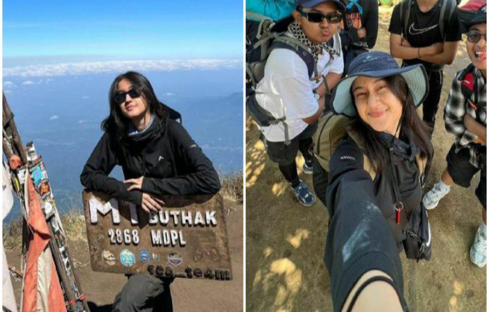 potret Keisya Levronka mendaki Gunung Buthak (instagram.com/keisyalevronka)