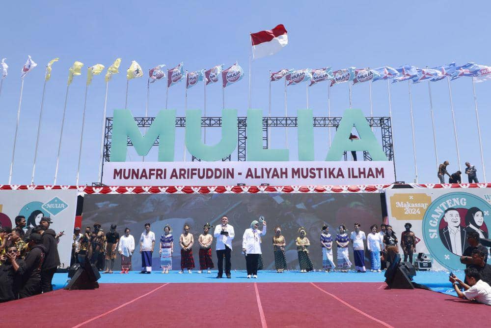 Deklarasi Nyalon Pilwali Makassar, Munafri-Aliyah Unjuk Pluralisme