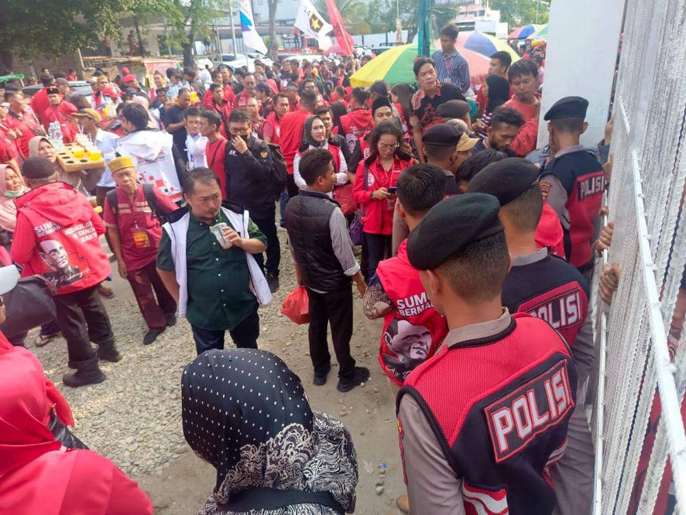 Edy Rahmayadi-Hasan Basri Resmi Mendaftar ke KPU Sumut